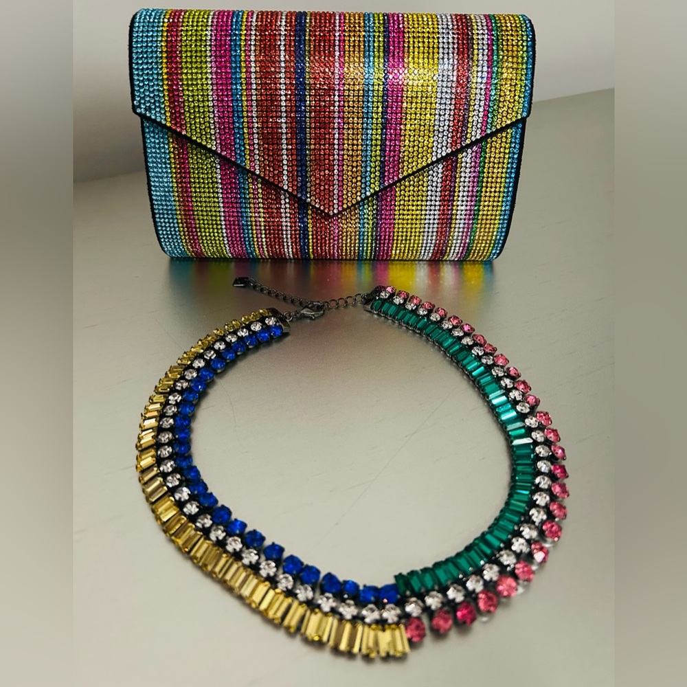 Park Lane “Oz” Necklace + Alessia Clutch